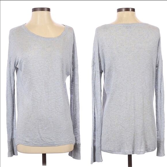 Vince Sweaters - Vince XS Pastel Drop Shoulder Knit Circle Neck Top